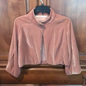 Cynthia Vincent Velvet Screen Jacket